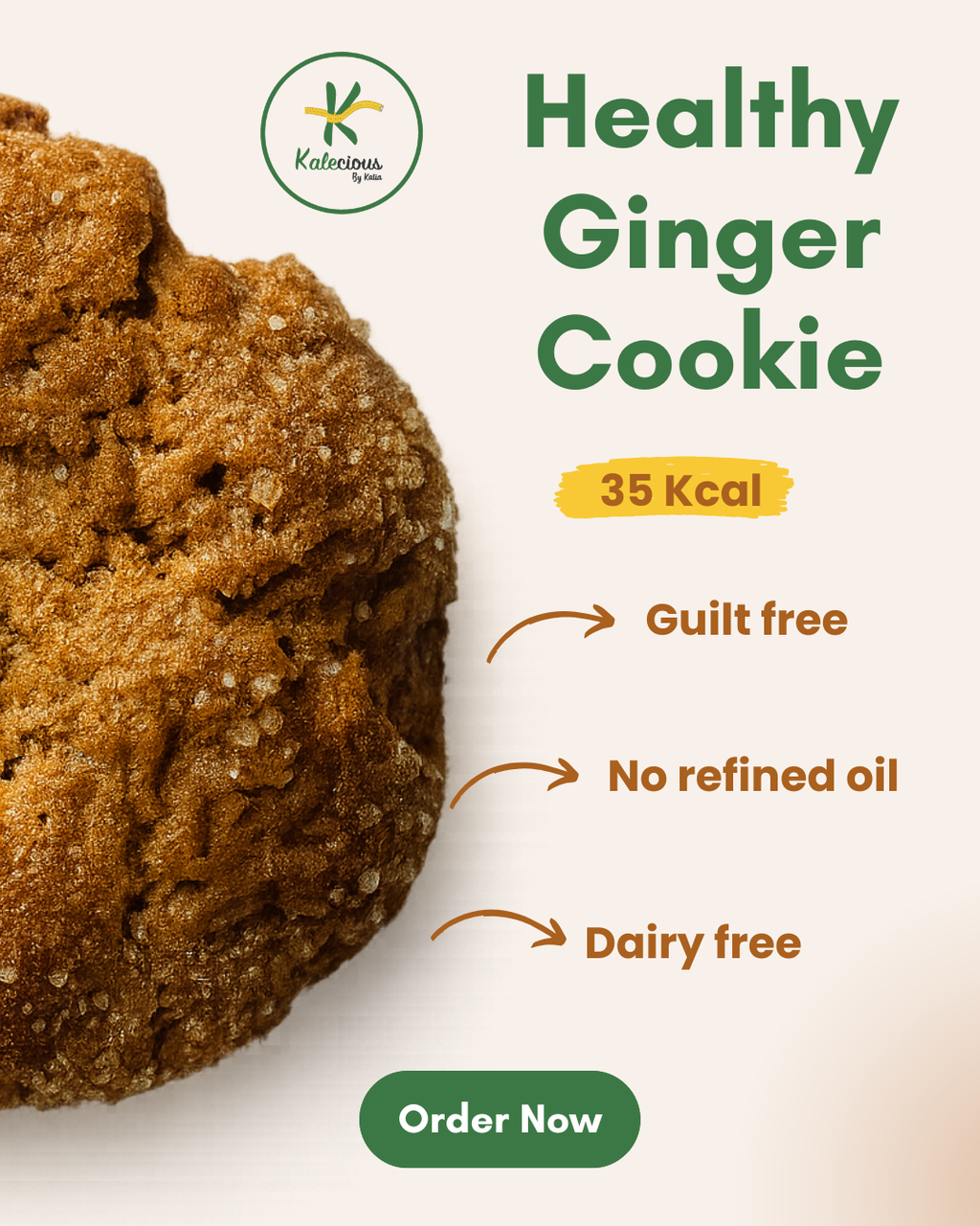 Ginger Cookie - 4 pcs