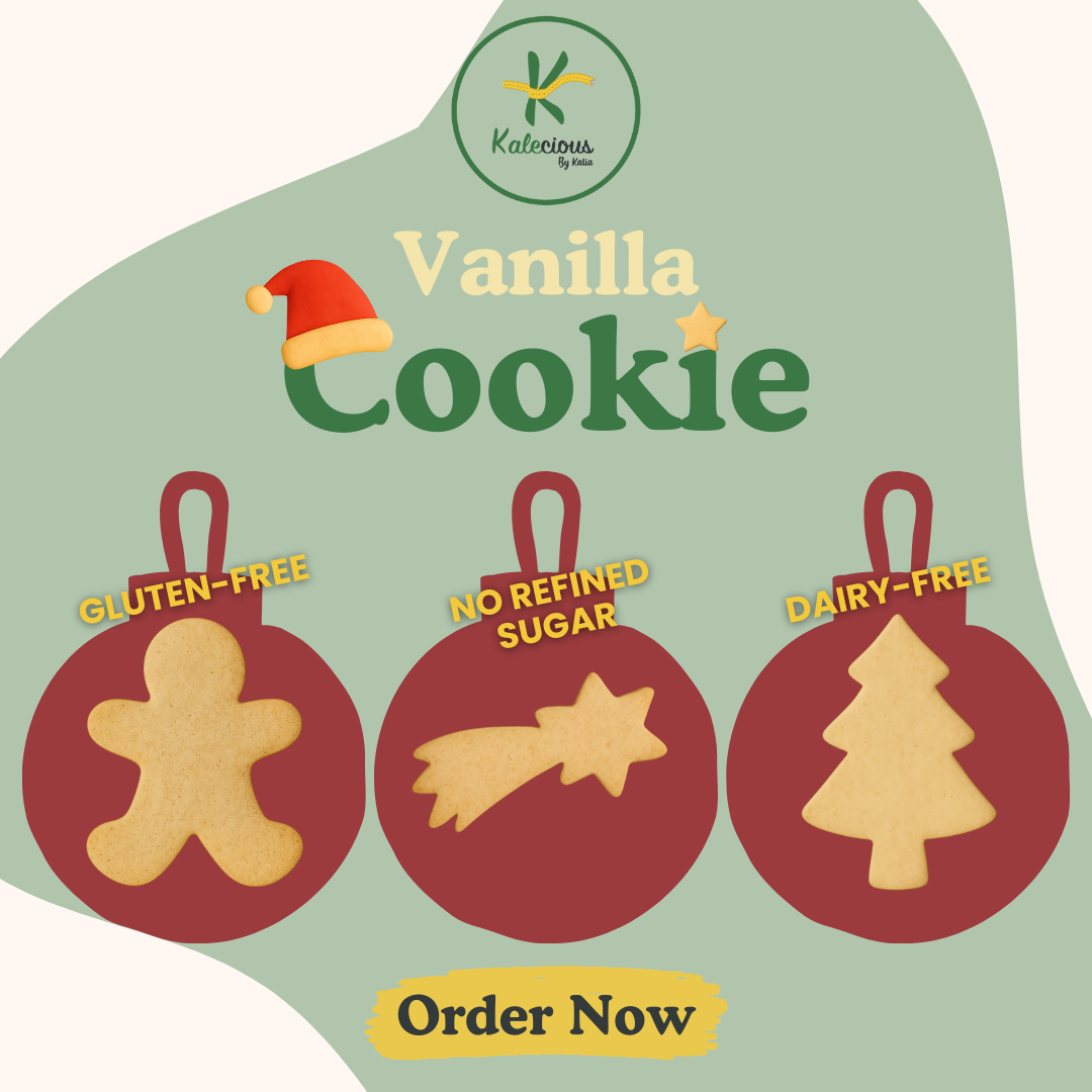 Vanilla Christmas Cookie - 6 pcs